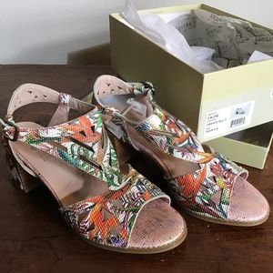 L’Artiste New in Box Colorful Sandals
